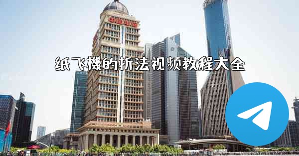 纸飞機的折法视频教程大全