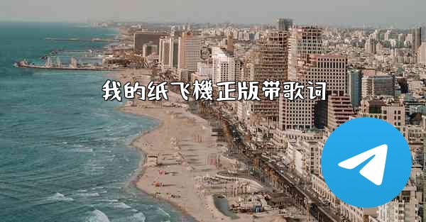 我的纸飞機正版带歌词