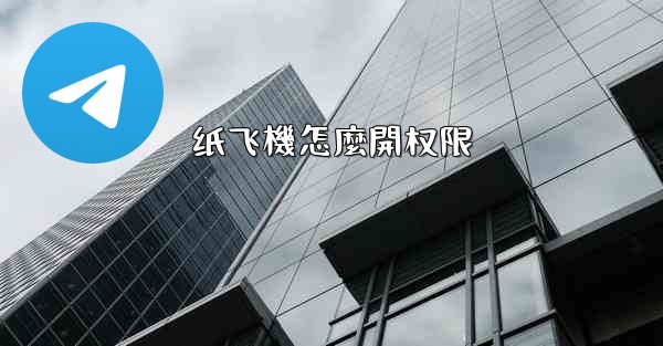 纸飞機怎麼開权限