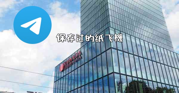 保存过的纸飞機