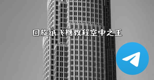 回旋纸飞機教程空中之王