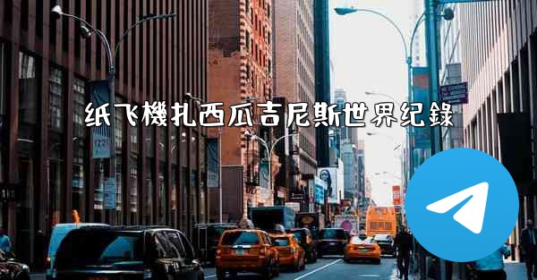 纸飞機扎西瓜吉尼斯世界纪錄