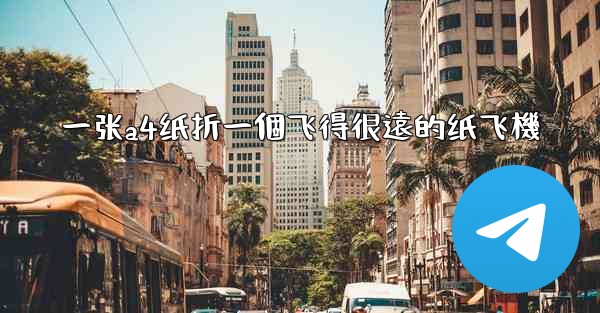 一张a4纸折一個飞得很遠的纸飞機