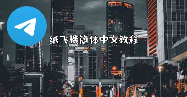 纸飞機簡体中文教程