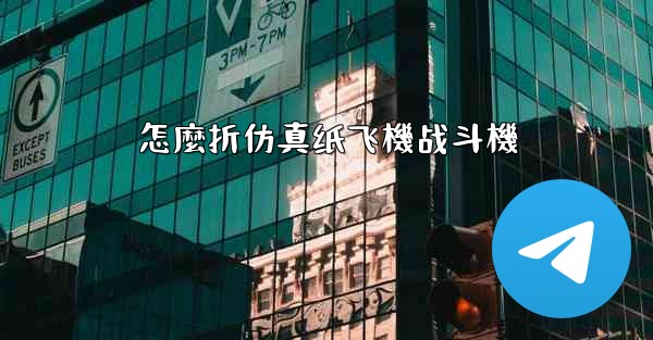 怎麼折仿真纸飞機战斗機