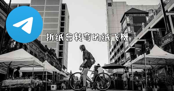 折纸會转弯的纸飞機