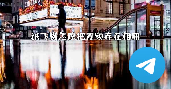 纸飞機怎麼把视频存在相冊