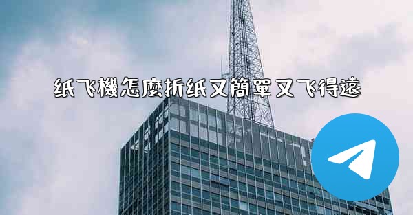 纸飞機怎麼折纸又簡單又飞得遠