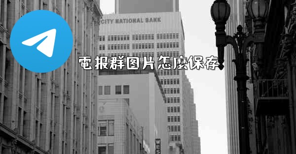 電报群图片怎麼保存