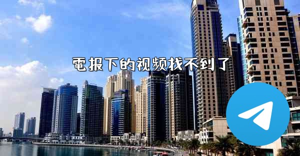 電报下的视频找不到了