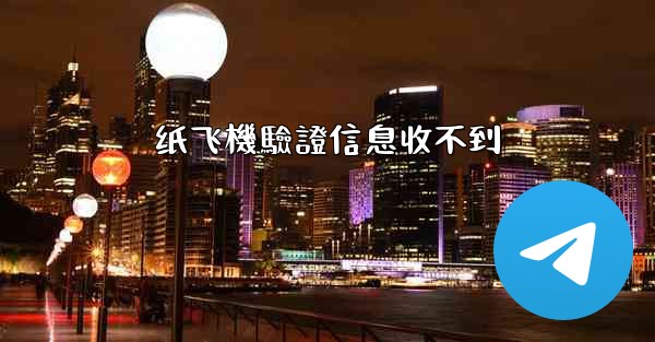 纸飞機驗證信息收不到