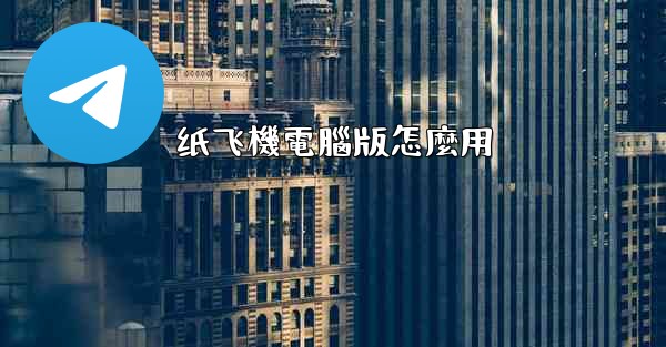 纸飞機電腦版怎麼用