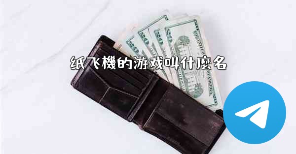 纸飞機的游戏叫什麼名