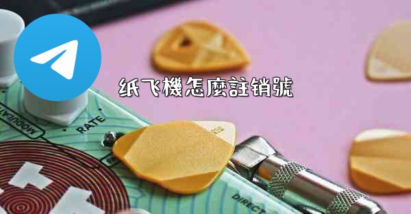 纸飞機怎麼註销號