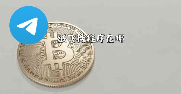 纸飞機程序在哪