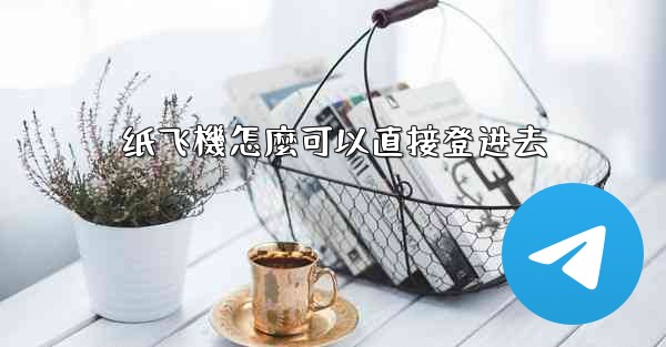 纸飞機怎麼可以直接登进去