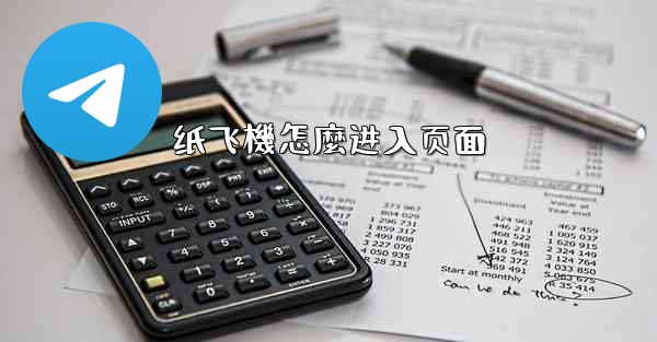 纸飞機怎麼进入页面