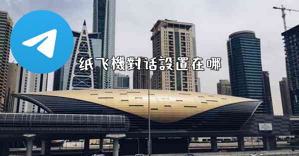 纸飞機對话設置在哪