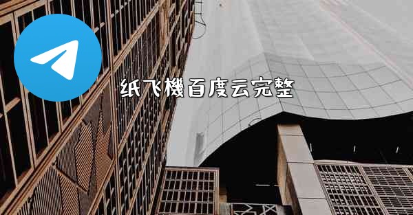 纸飞機百度云完整