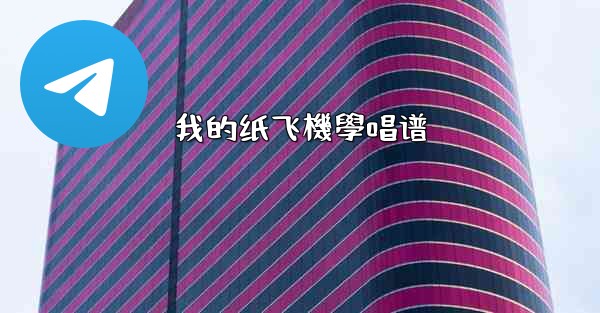 我的纸飞機學唱谱