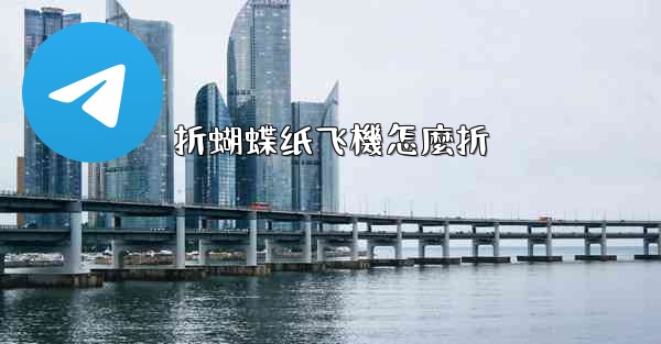 折蝴蝶纸飞機怎麼折