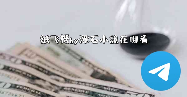 纸飞機by潭石小說在哪看