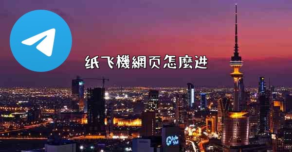 纸飞機網页怎麼进