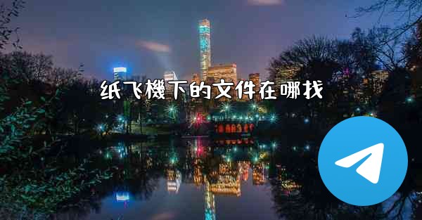 纸飞機下的文件在哪找