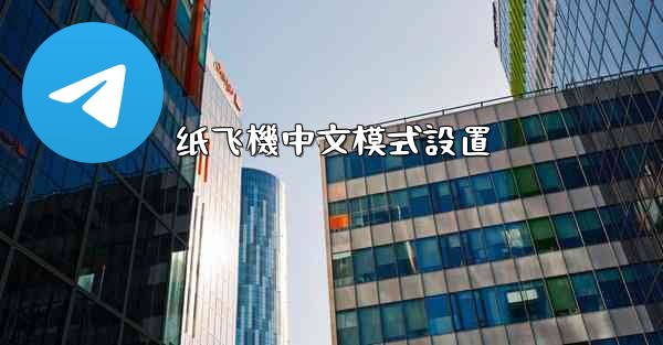 纸飞機中文模式設置