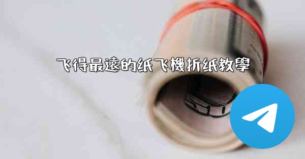 飞得最遠的纸飞機折纸教學