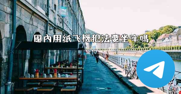 國內用纸飞機犯法要坐牢嗎