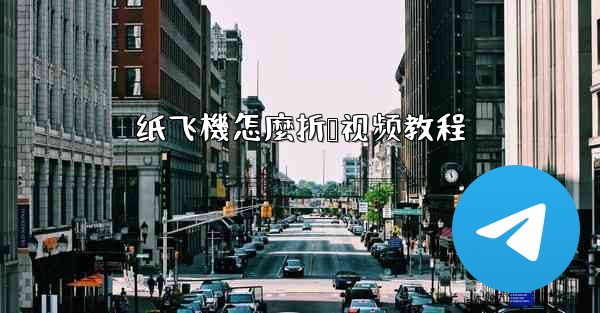 纸飞機怎麼折叠视频教程