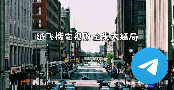 纸飞機電视剧全集大結局