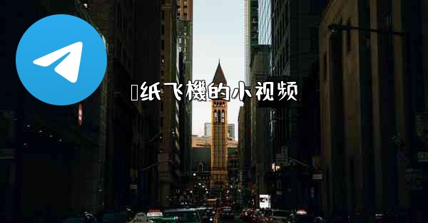 叠纸飞機的小视频