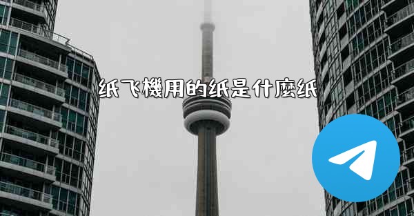 纸飞機用的纸是什麼纸