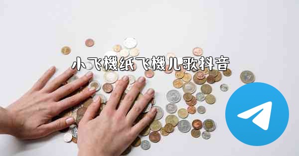 小飞機纸飞機儿歌抖音