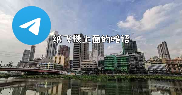 纸飞機上面的暗语