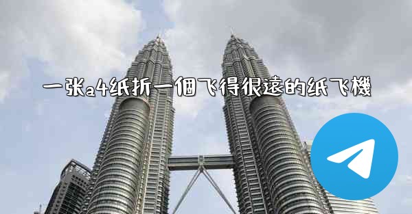一张a4纸折一個飞得很遠的纸飞機