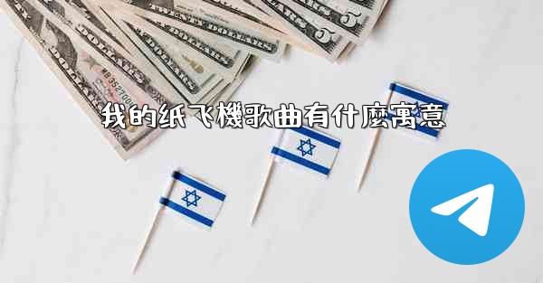 我的纸飞機歌曲有什麼寓意