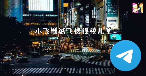 小飞機纸飞機视频儿童