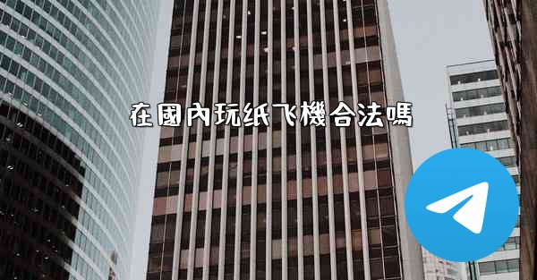 在國內玩纸飞機合法嗎