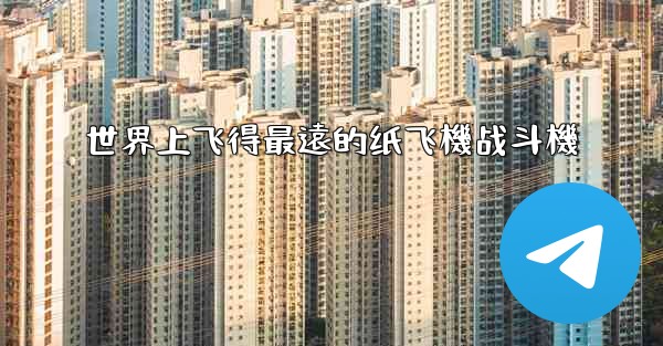 世界上飞得最遠的纸飞機战斗機