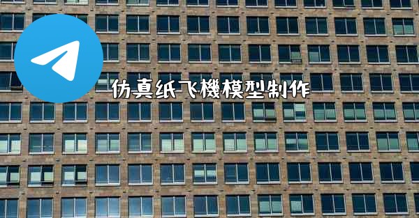 仿真纸飞機模型制作