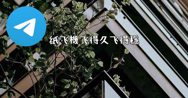 纸飞機飞得久飞得穩