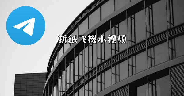 折纸飞機小视频