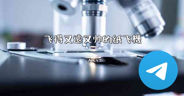 飞得又遠又帅的纸飞機