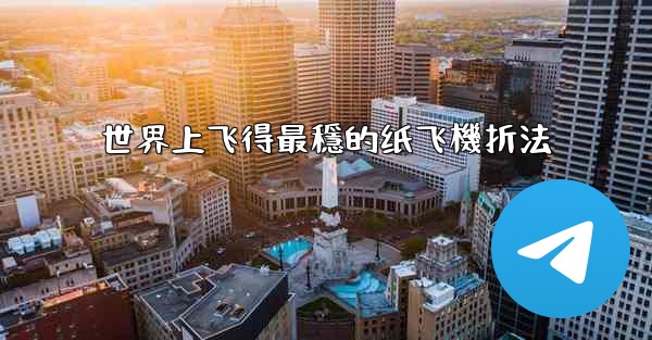 世界上飞得最穩的纸飞機折法