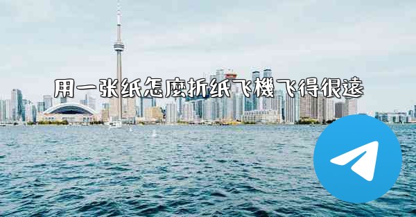 用一张纸怎麼折纸飞機飞得很遠