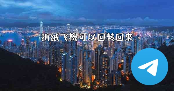 折纸飞機可以回转回來