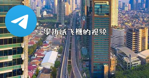 學折纸飞機的视频